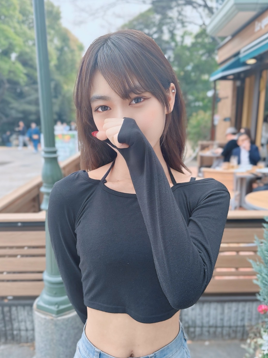 新人下着無加工動画（上野）花京院かりな🔞乳首あり🔞